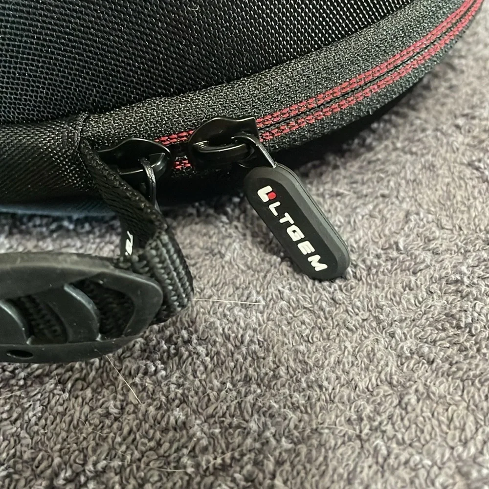 LTGEM Hard Travel Carrying Headphones Case for Sony Diaphragm Headphone, Black